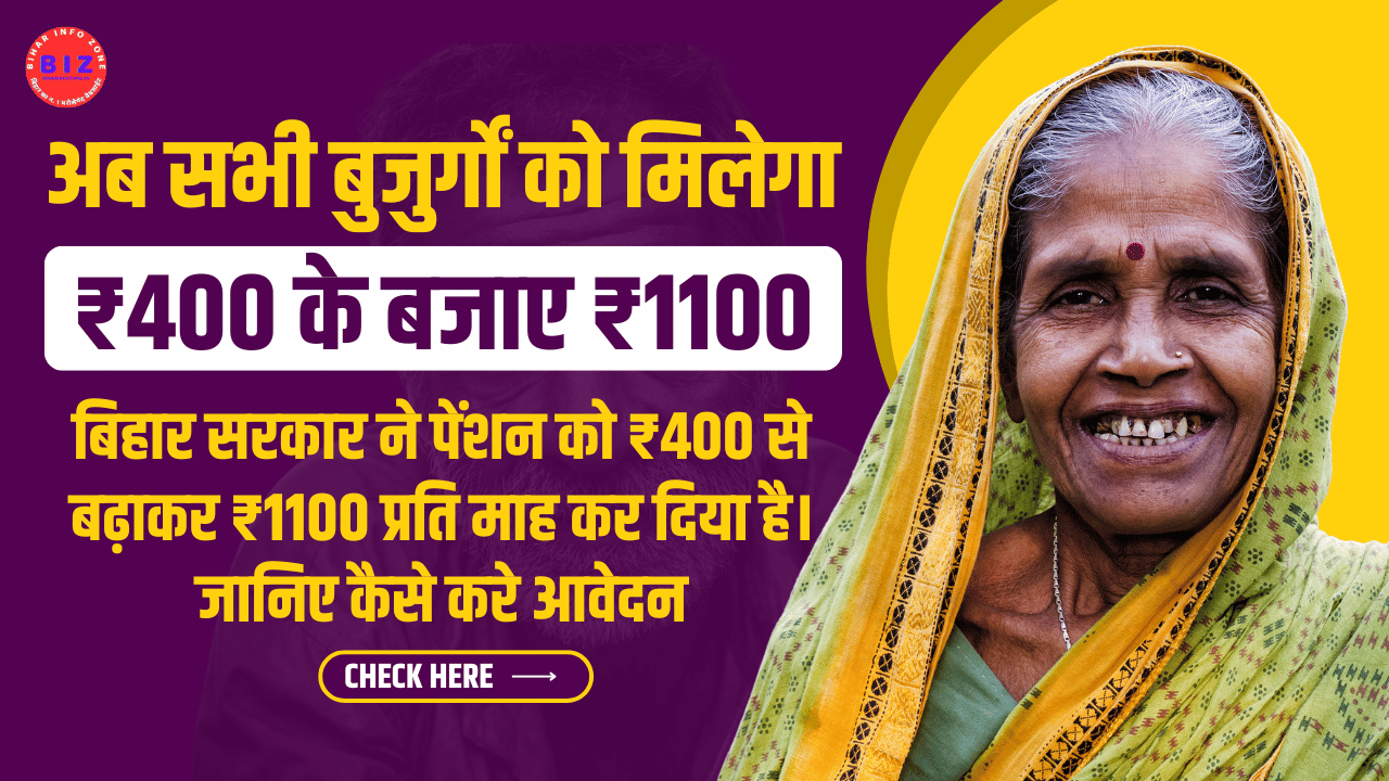 Bihar Old Age Pension Online Apply 2025