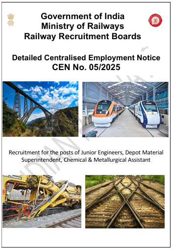 RRB Junior Engineer Recruitment 2025